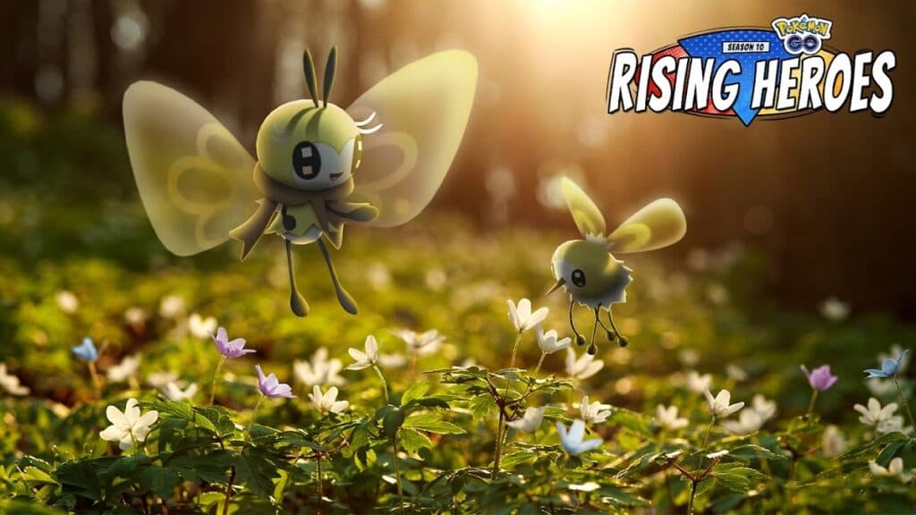 Cutiefly y Ribombee en la temporada 10 de Pokémon Go