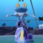 pokemom scarlet and violet indigo disk dlc dynamax froakie glitch