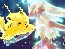 Pikachu and Blaziken