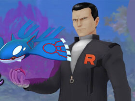 Giovanni and Shadow Kyogre