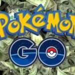 niantic pokemon go logo with money background