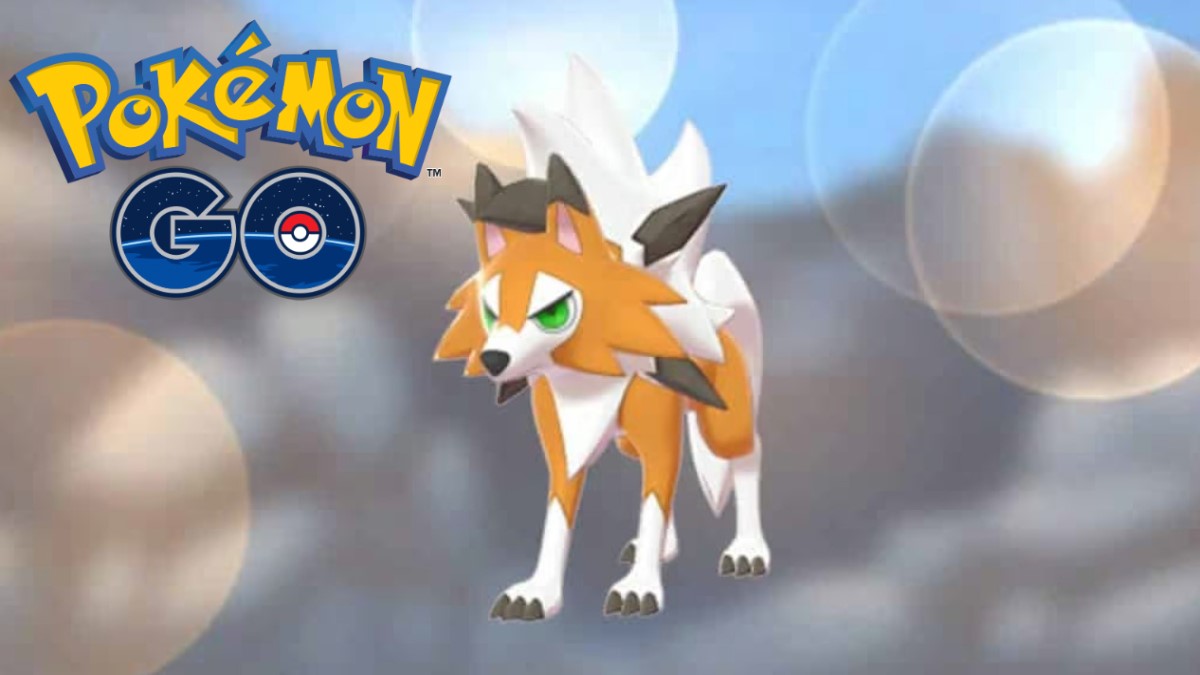 pokemon go rockruff evolution dusk form lycanroc