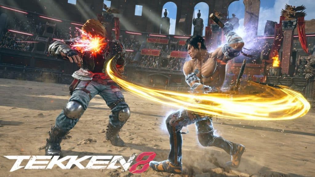 tekken 8 marshall law luchando contra paul fénix