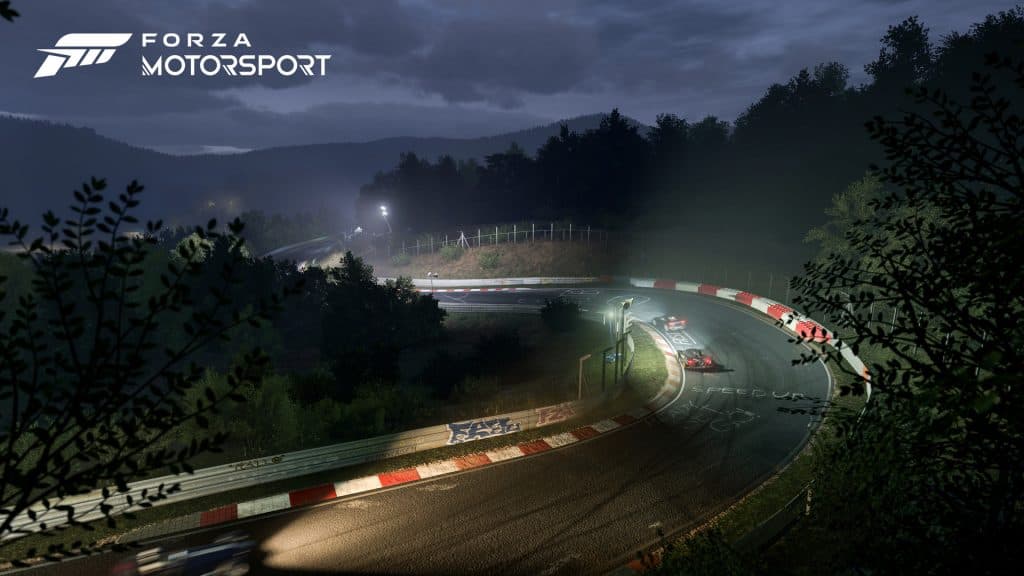Nordschleife de noche en Forza Motorsport