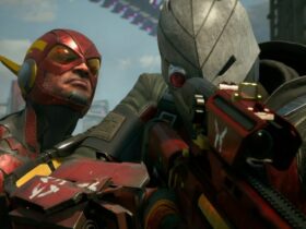 The Flash and Deadshot in Suicide Squad: Kill the Justice League