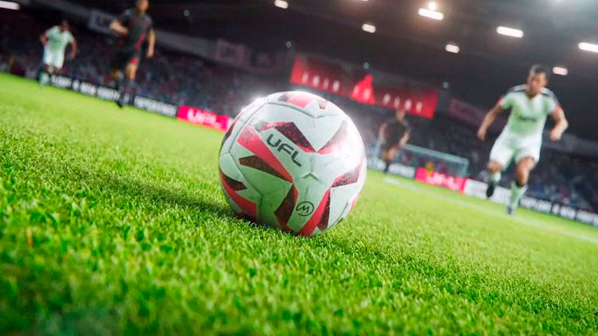 UFL logo on a ball