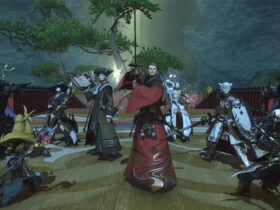 FFXIV party of players