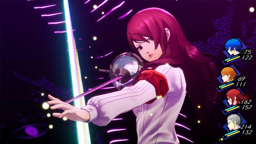 Mitsuru en Persona 3 Reload.