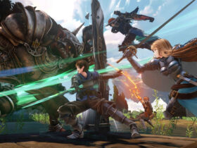 Granblue Fantasy Relink characters fighting