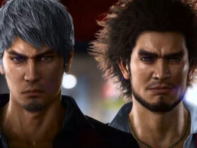 Kasuga and Kiryu in Like a Dragon: Infinite Wealth