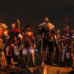 Sargon and his "The Immortals" gang in Prince of Persia: The Lost Crown