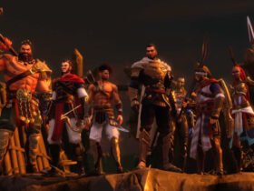 Sargon and his "The Immortals" gang in Prince of Persia: The Lost Crown