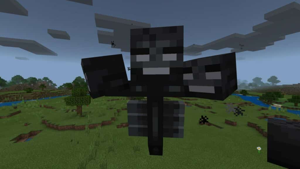 Jefe no-muerto Wither en Minecraft