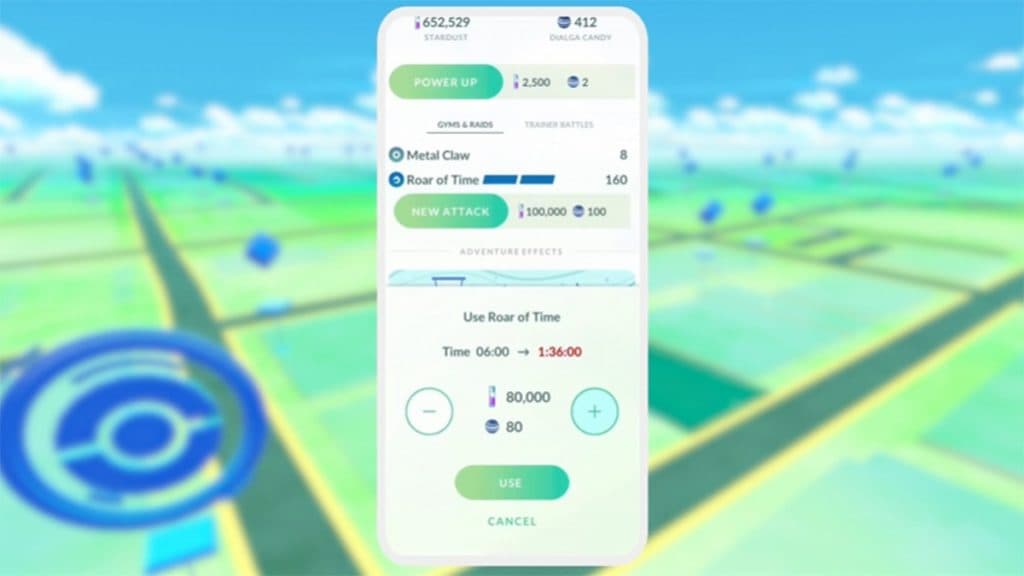 Efectos de aventura Pokémon Go