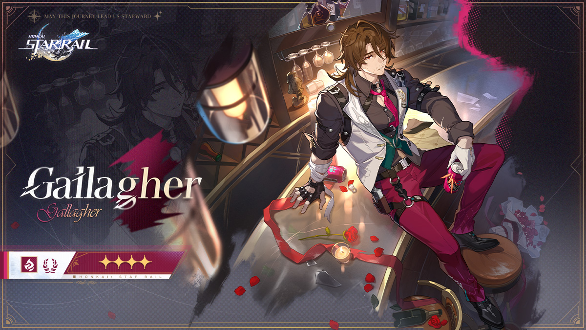 Gallagher character card in Honkai Star Rail