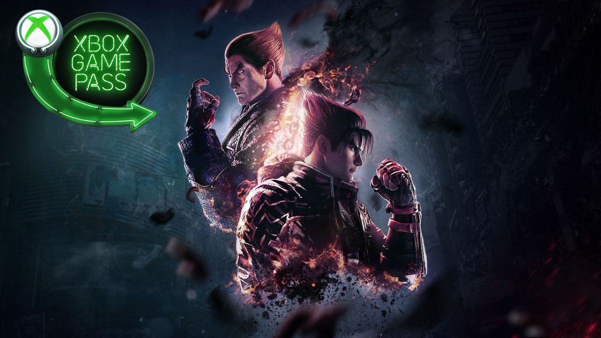 tekken 8 key art with xbox game pass logo