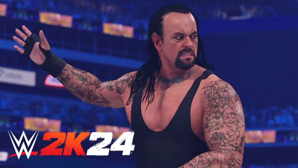 El Enterrador en WWE 2K24