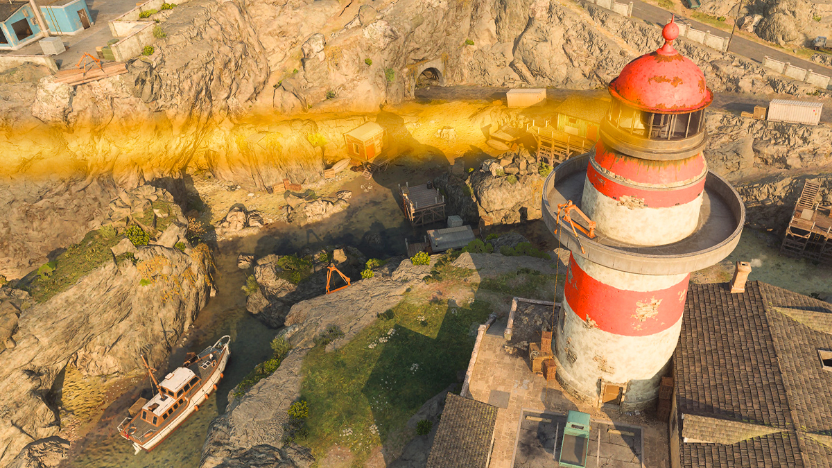 Lighthouse Dragon Stirs easter egg Warzone Fortune