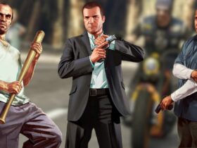 Franklin, Trevor, and Michael in GTA 5