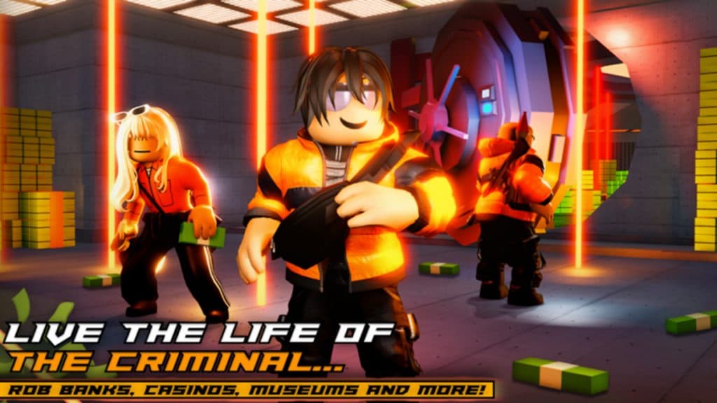 Criminales en Roblox Jailbreak.