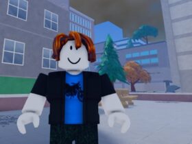 A character in Roblox Chainsaw Man: Devil