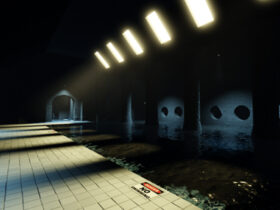 A underground map in Roblox Evade.