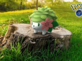 Shaymin in a Pokemon Go event