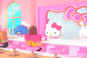 Hello Kitty in Roblox My Hello Kitty Cafe.