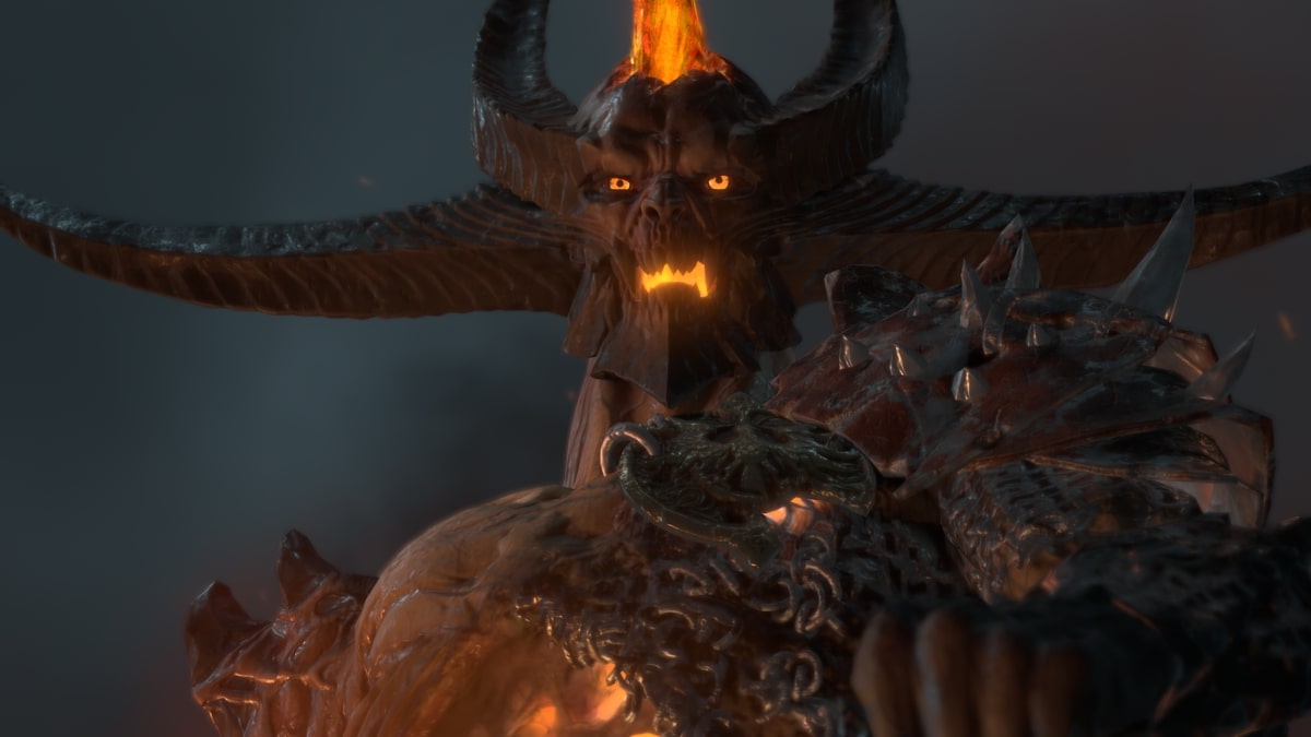 Diablo 4 demon boss Astaroth, the Charred Duke