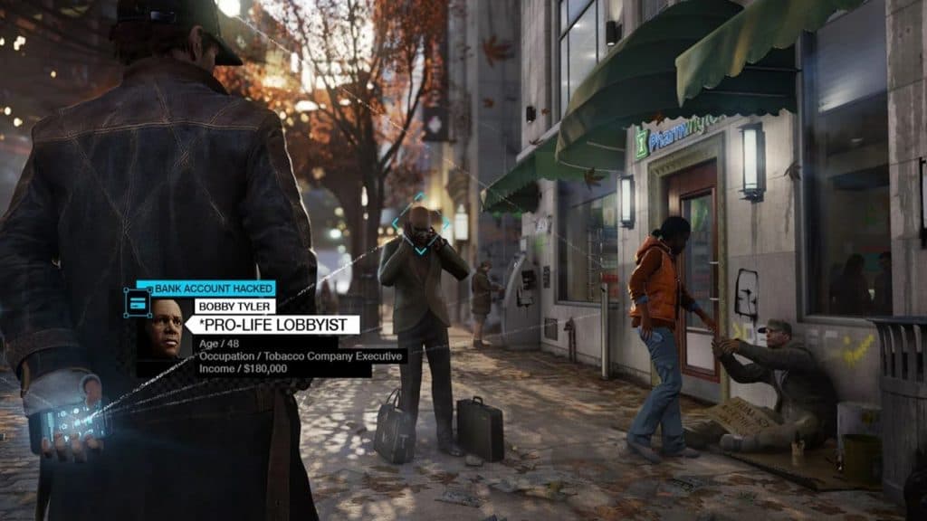 Watch Dogs piratea para obtener información privada