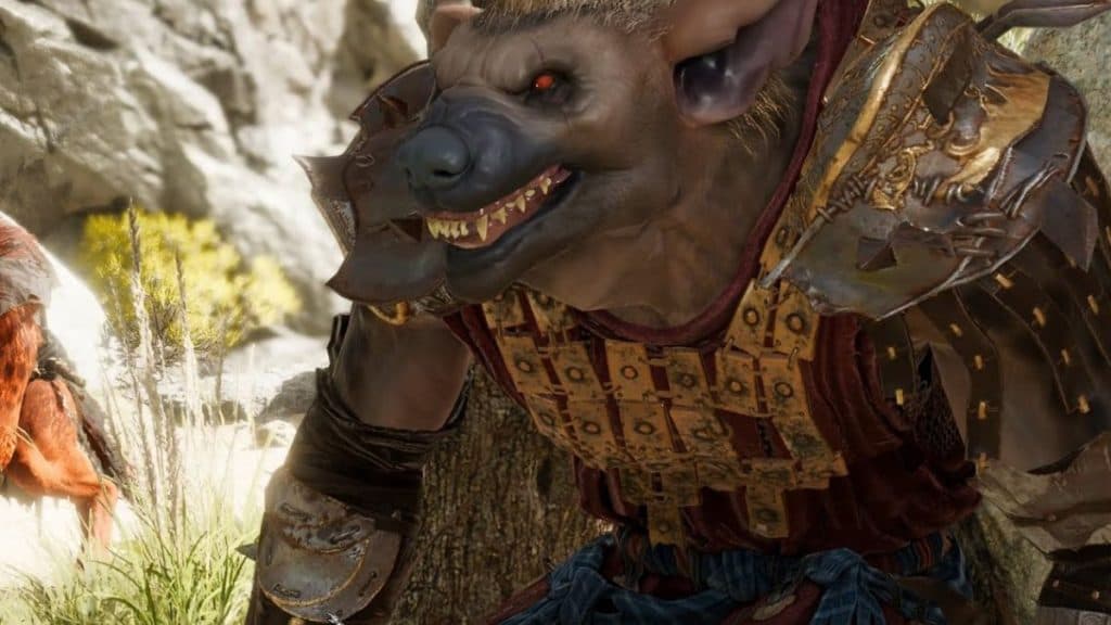 Señor de la guerra gnoll en Baldur's Gate 3