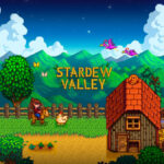 Stardew Valley title screen