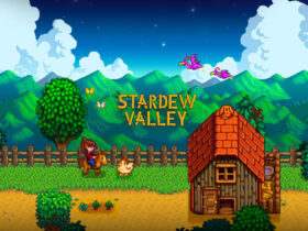 Stardew Valley title screen