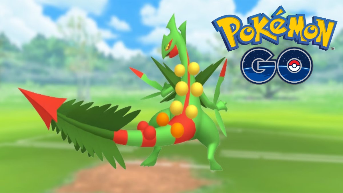 pokemon go mega sceptile raid