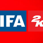 FIFA logo, and 2K Games logo