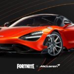 The McLaren 765LT in Fortnite.