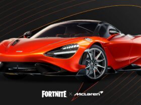 The McLaren 765LT in Fortnite.