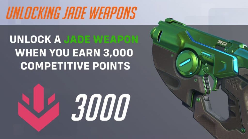 Precio del arma de jade en Overwatch 2