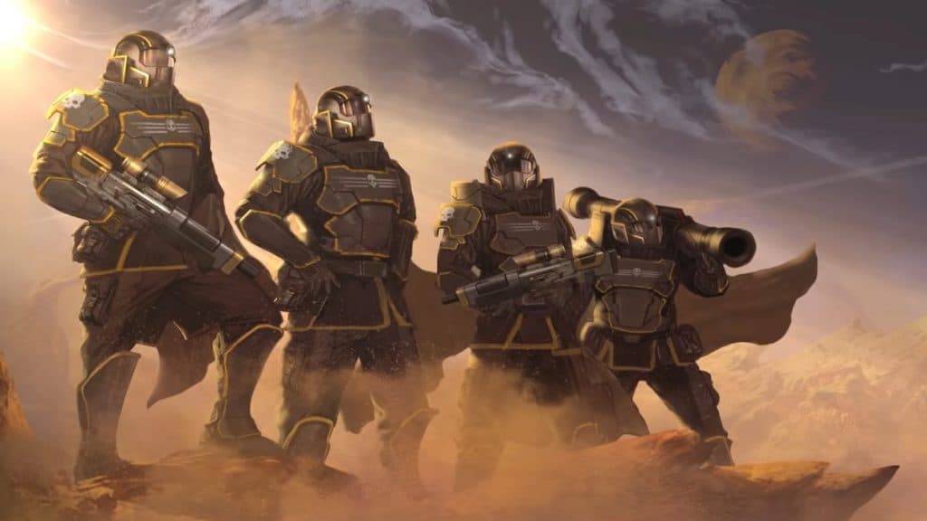 equipo helldivers 2