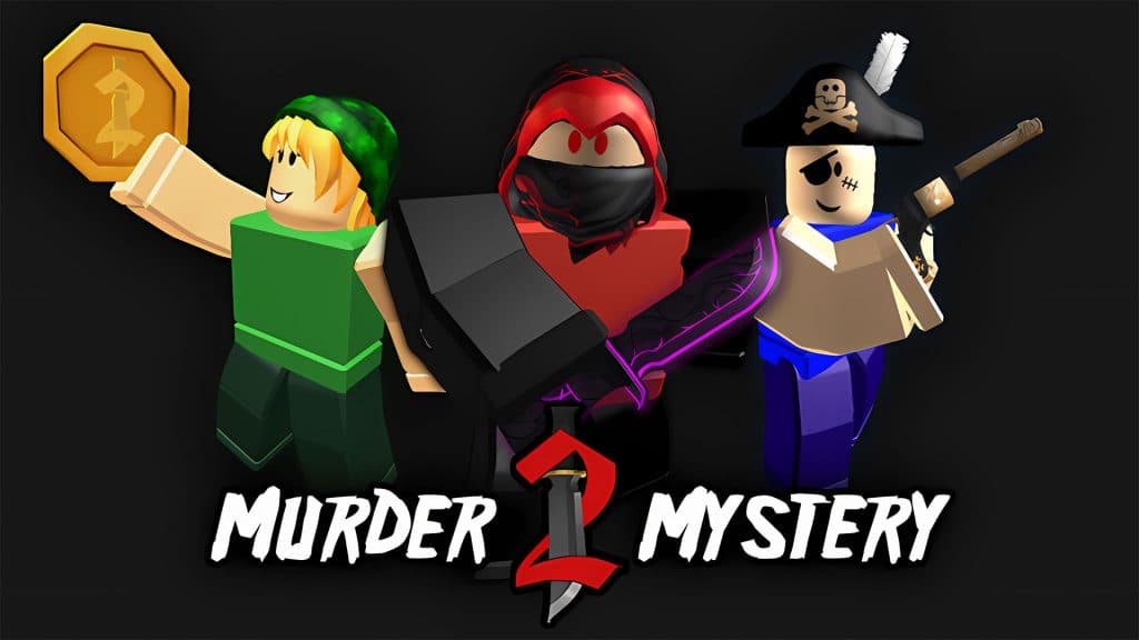 Varios personajes de Roblox Murder Mystery 2.