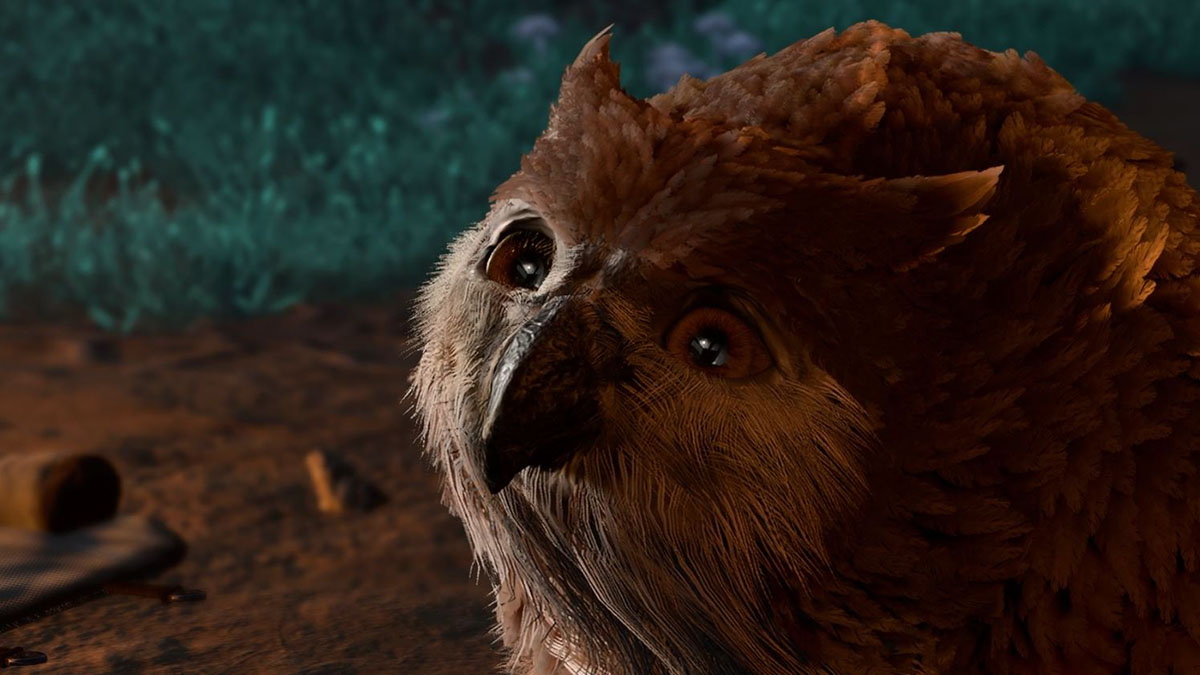 The Owlbear Cub in Baldur