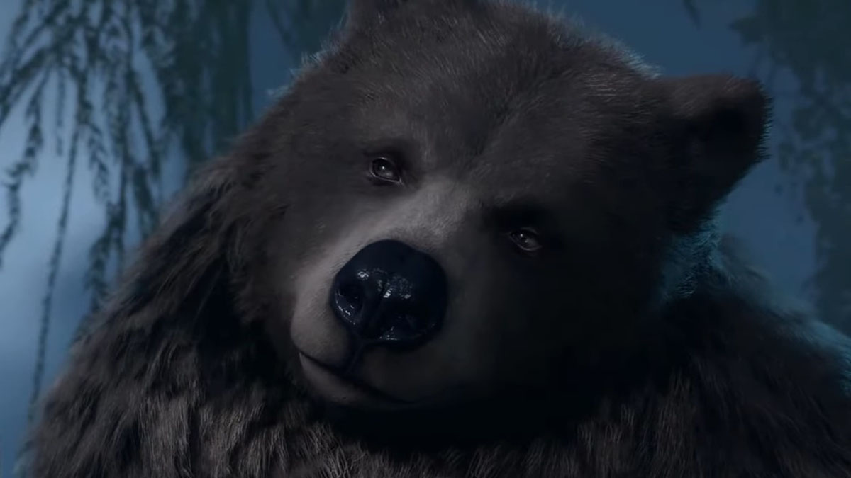 Halsin in Bear Form in baldur