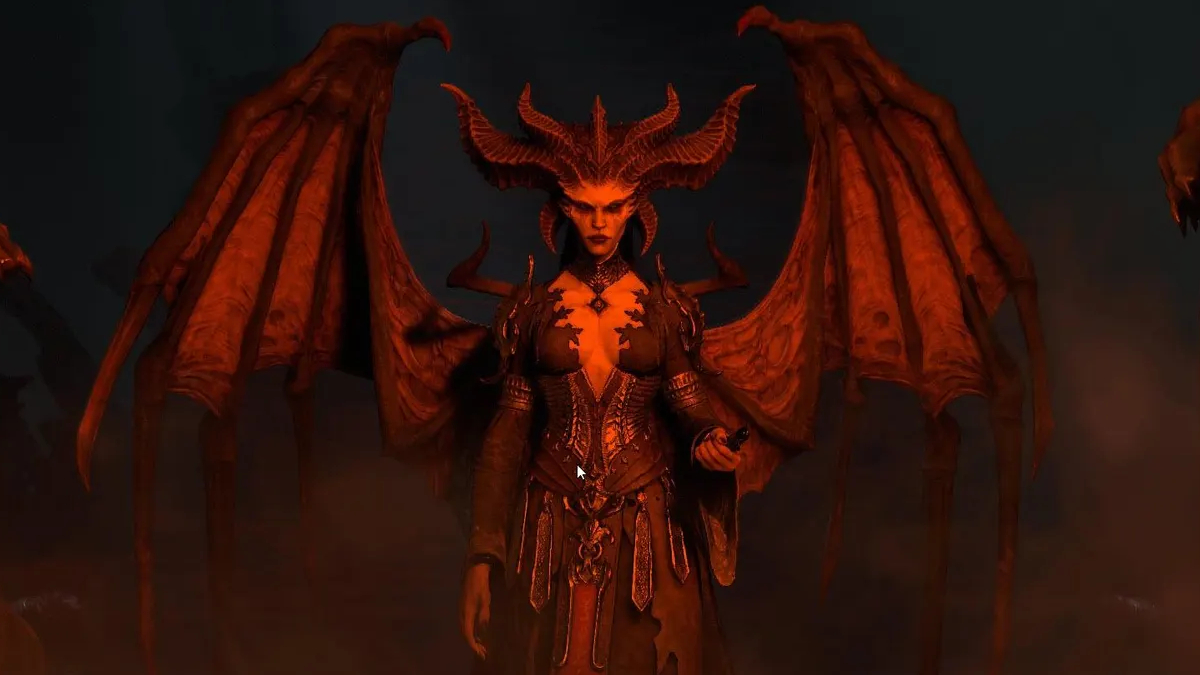 Lilith as seen in Diablo 4