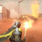 The flamethrower in Helldivers 2