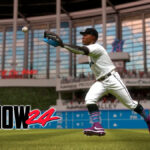 MLB The Show 24 player catching