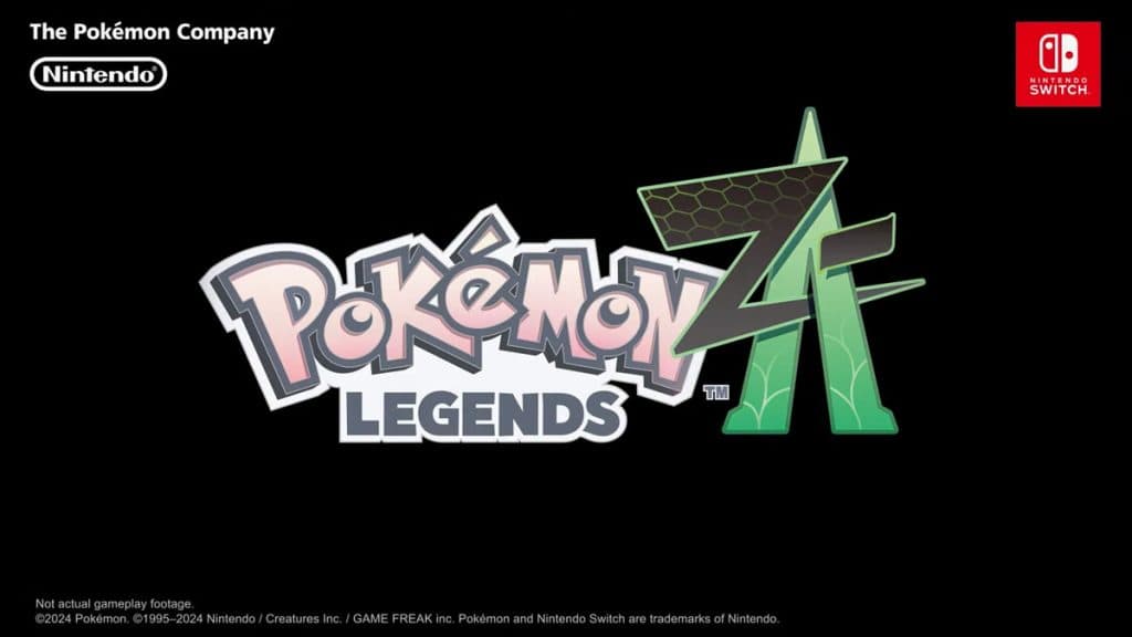 Confirmación de Pokémon Legends ZA.
