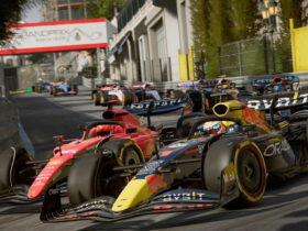 Leclerc and Verstappen wheel-to-wheel in Monaco F1 24