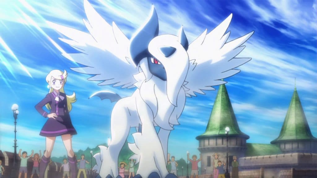 Mega Absol en el anime