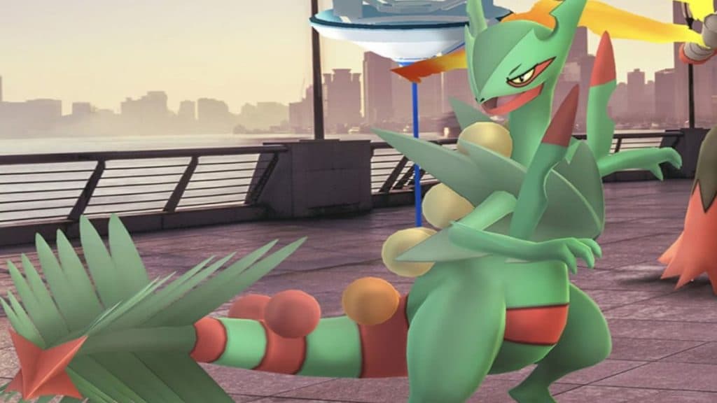 pokemon go hoenn iniciador mega sceptile