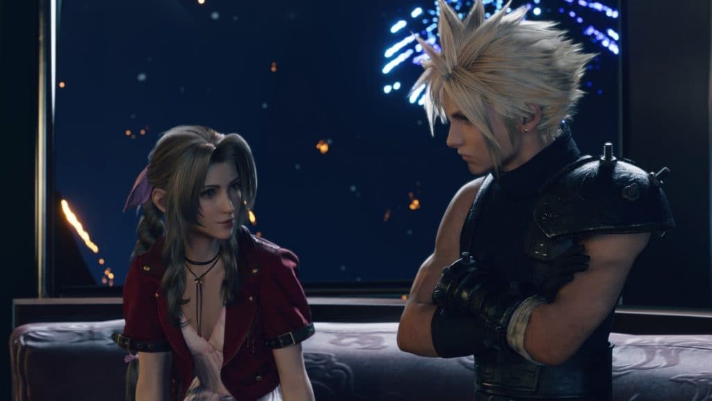 Final Fantasy 7 Renacimiento Aerith y Nube